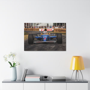 Nigel Mansell driving his 1992 Championship Winning Williams at Goodwood