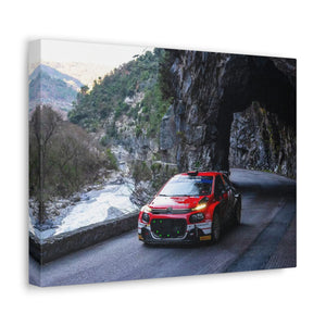 Nikolay Gryazin and Konstantin Aleksandrov racing Citroen C3 Rally2