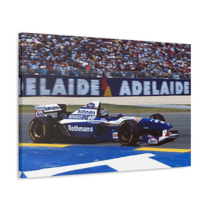 Damon Hill in Williams FW17 at 1995 Australian GP