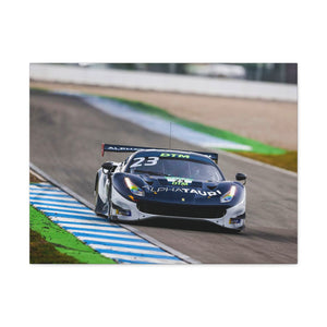 Alex Albon racing with AF Corse in DTM