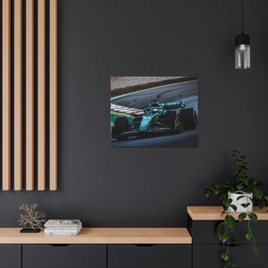 Vettel driving the AMR22