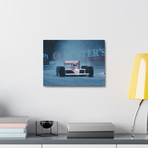 Senna Wet Weather Racing in McLaren MP4/4
