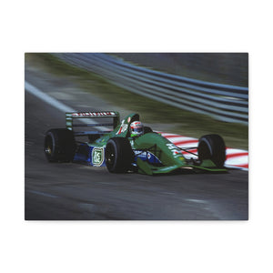 Andrea de Cesaris driving the Jordan 191