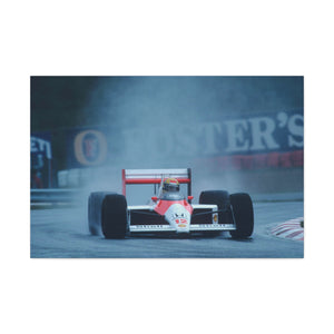 Senna Wet Weather Racing in McLaren MP4/4