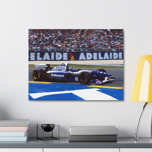 Damon Hill in Williams FW17 at 1995 Australian GP
