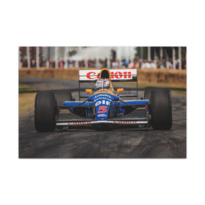 Nigel Mansell driving his 1992 Championship Winning Williams at Goodwood