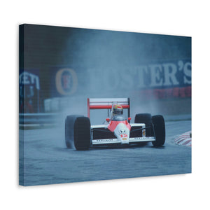 Senna Wet Weather Racing in McLaren MP4/4
