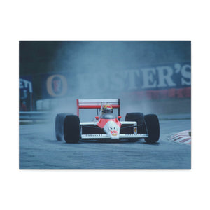 Senna Wet Weather Racing in McLaren MP4/4