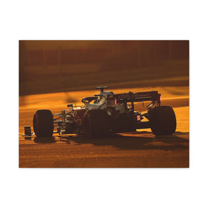 Kimi Räikkönen racing C41 at Bahrain