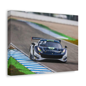Alex Albon racing with AF Corse in DTM