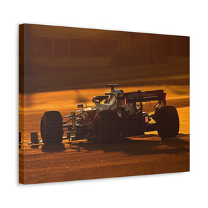 Kimi Räikkönen racing C41 at Bahrain
