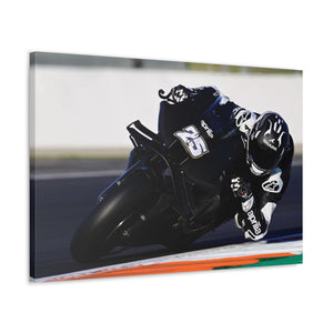 Raúl Fernández racing for Aprilia Racing Team Gresini