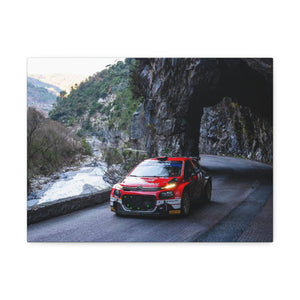Nikolay Gryazin and Konstantin Aleksandrov racing Citroen C3 Rally2