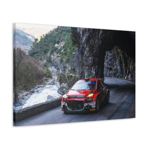 Nikolay Gryazin and Konstantin Aleksandrov racing Citroen C3 Rally2