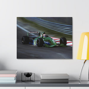 Andrea de Cesaris driving the Jordan 191