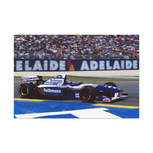 Damon Hill in Williams FW17 at 1995 Australian GP
