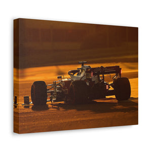 Kimi Räikkönen racing C41 at Bahrain