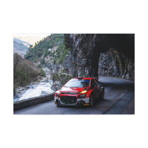 Nikolay Gryazin and Konstantin Aleksandrov racing Citroen C3 Rally2