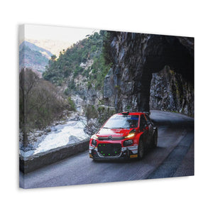 Nikolay Gryazin and Konstantin Aleksandrov racing Citroen C3 Rally2