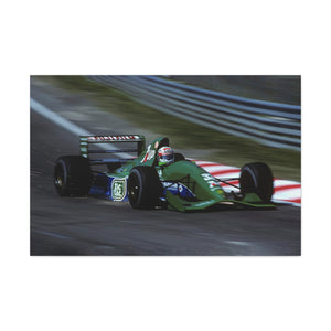 Andrea de Cesaris driving the Jordan 191
