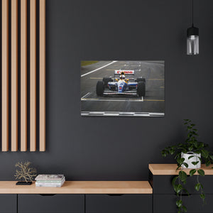 Sebastian Vettel in Nigel Mansell's 1992 F1 Title-Winning Williams FW14B
