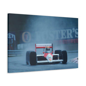 Senna Wet Weather Racing in McLaren MP4/4
