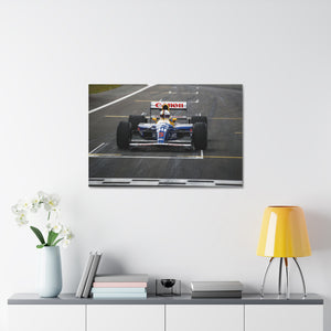 Sebastian Vettel in Nigel Mansell's 1992 F1 Title-Winning Williams FW14B